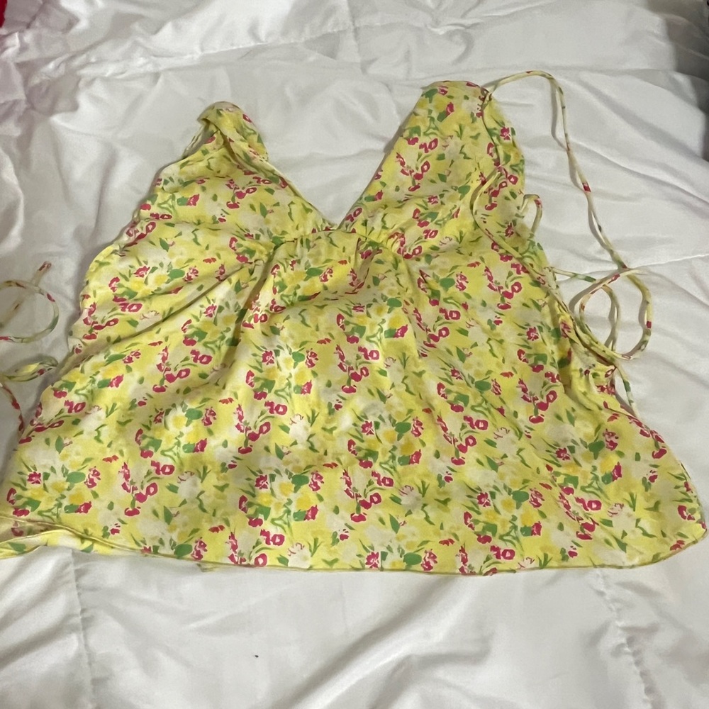 Free People Floral Blouse